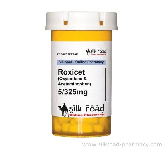 Roxicet (Oxycodone & Acetaminophen) 5/325mg